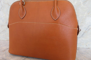 HERMES／エルメス ボリード31 ピグスキン ブラウン □E刻印 ショルダーバッグ 700070295