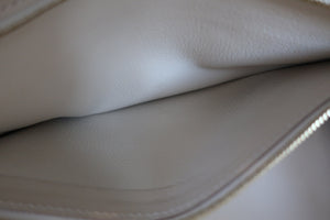 HERMES BIRKIN 30 Clemence leather Craie D刻印 Hand bag 700070286
