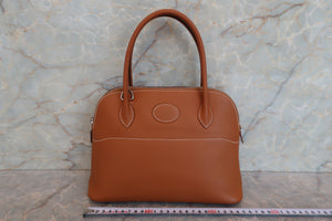 HERMES／エルメス ボリード27 ヴォーエプソン ゴールド D刻印 ショルダーバッグ 700070293