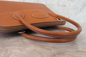 HERMES／エルメス ボリード31 ピグスキン ブラウン □E刻印 ショルダーバッグ 700070295