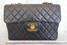 画像をギャラリービューアに読み込む, CHANEL/シャネル 中マトラッセシングルフラップチェーンショルダーバッグ ラムスキン ブラック/ゴールド金具 ショルダーバッグ 700070062
