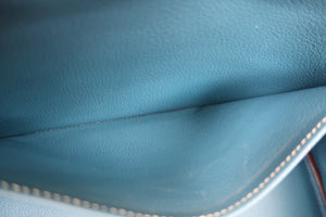 HERMES／エルメス キャンディバーキン35 ヴォーエプソン ルージュカザック/ブルータラサ ハンドバッグ 700090019