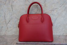 将图片加载到图库查看器，HERMES BOLIDE 35 Ardennes leather Rouge vif 〇X刻印 Shoulder bag 700010093
