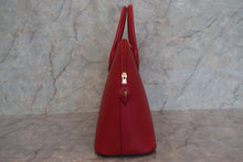 将图片加载到图库查看器，HERMES BOLIDE 35 Ardennes leather Rouge vif 〇X刻印 Shoulder bag 700010093
