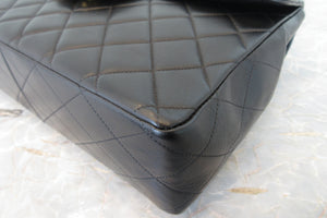 CHANEL/シャネル 中マトラッセシングルフラップチェーンショルダーバッグ ラムスキン ブラック/ゴールド金具 ショルダーバッグ 700070062