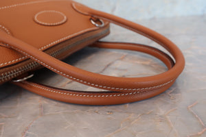 HERMES／エルメス ボリード27 ヴォーエプソン ゴールド D刻印 ショルダーバッグ 700070293