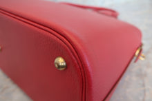 将图片加载到图库查看器，HERMES BOLIDE 35 Ardennes leather Rouge vif 〇X刻印 Shoulder bag 700010093
