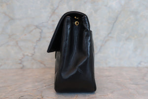 CHANEL/シャネル デカココチェーンショルダーバッグ ラムスキン ブラック/ゴールド金具 ショルダーバッグ 700060277