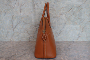 HERMES／エルメス ボリード35 ヴォーガリバー ゴールド 〇V刻印 ショルダーバッグ 700040223
