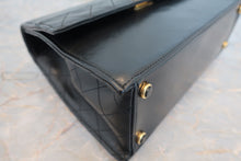 画像をギャラリービューアに読み込む, CHANEL/シャネル 2.55台形チェーンショルダーバッグ ラムスキン ブラック/ゴールド金具 ショルダーバッグ 700110123
