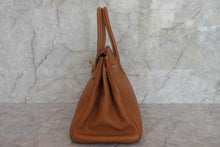 Load image into Gallery viewer, HERMES BIRKIN 30 Togo leather Gold □G Engraving Hand bag 700050184
