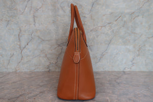 HERMES／エルメス ボリード35 ヴォーガリバー ゴールド 〇V刻印 ショルダーバッグ 700040223