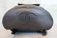 Load image into Gallery viewer, CHANEL Matelasse chain back pack Lambskin Black/Gold hadware Back pack 700100027
