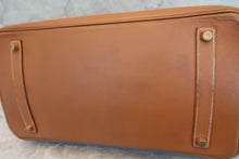 将图片加载到图库查看器，HERMES BIRKIN 35 Graine Couchevel leather Gold □D刻印 Hand bag 500120021

