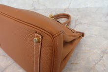 Load image into Gallery viewer, HERMES BIRKIN 30 Togo leather Gold □G Engraving Hand bag 700050184
