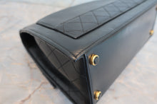 画像をギャラリービューアに読み込む, CHANEL/シャネル 2.55台形チェーンショルダーバッグ ラムスキン ブラック/ゴールド金具 ショルダーバッグ 700110123
