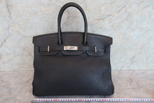 画像をギャラリービューアに読み込む, HERMES／エルメス バーキン35 トゴ ブラック □G刻印 ハンドバッグ 700070006
