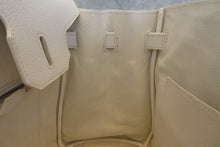 Load image into Gallery viewer, HERMES BIRKIN 30 Epsom leather White □K Engraving Hand bag 600120020
