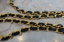 画像をギャラリービューアに読み込む, CHANEL/シャネル 2.55台形チェーンショルダーバッグ ラムスキン ブラック/ゴールド金具 ショルダーバッグ 700110123
