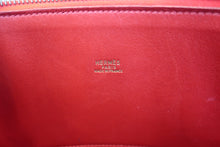 将图片加载到图库查看器，HERMES BOLIDE 35 Ardennes leather Rouge vif 〇X刻印 Shoulder bag 700010093
