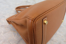 Load image into Gallery viewer, HERMES BIRKIN 30 Togo leather Gold □G Engraving Hand bag 700050184
