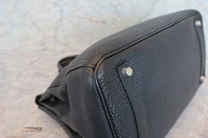 HERMES／エルメス バーキン35 トゴ ブラック □G刻印 ハンドバッグ 700070006