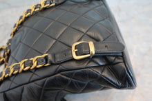 Load image into Gallery viewer, CHANEL Matelasse chain back pack Lambskin Black/Gold hadware Back pack 700100027
