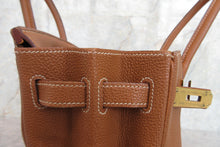 Load image into Gallery viewer, HERMES BIRKIN 30 Togo leather Gold □G Engraving Hand bag 700050184
