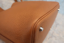 画像をギャラリービューアに読み込む, HERMES／エルメス ピコタンロックＭＭ トリヨンクレマンス ゴールド □R刻印 ハンドバッグ 800060080
