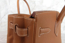 Load image into Gallery viewer, HERMES BIRKIN 30 Togo leather Gold □G Engraving Hand bag 700050184
