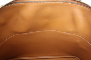 HERMES／エルメス ボリード35 ヴォーガリバー ゴールド 〇V刻印 ショルダーバッグ 700040223