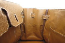 Load image into Gallery viewer, HERMES BIRKIN 30 Togo leather Gold □G Engraving Hand bag 700050184
