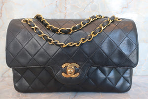 CHANEL/香奈儿 CF 双盖 链条包 羊皮 Black/Gold hadware(黑色/金色金属) 肩背包 600080007