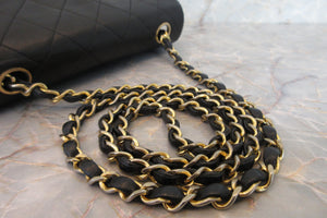 CHANEL/シャネル ミニマトラッセシングルフラップチェーンショルダーバッグ ラムスキン ブラック/ゴールド金具 ショルダーバッグ 700070065