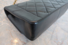 将图片加载到图库查看器，CHANEL/香奈儿 CF 链条包 羊皮 Black/Gold hadware(黑色/金色金属) 肩背包 800080008
