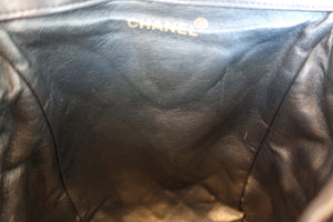 CHANEL/シャネル マトラッセチェーンリュック ラムスキン ブラック/ゴールド金具 リュック 600110134