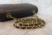 画像をギャラリービューアに読み込む, CHANEL/シャネル ダイアナマトラッセチェーンショルダーバッグ ラムスキン ブラック/ゴールド金具 ショルダーバッグ 700080004
