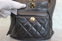 将图片加载到图库查看器，CHANEL/香奈儿 CF 链背包 羊皮 Black/Gold hadware(黑色/金色金属) 背包 800070105
