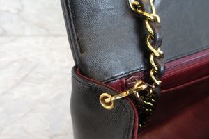 CHANEL/シャネル ダイアナマトラッセチェーンショルダーバッグ ラムスキン ブラック/ゴールド金具 ショルダーバッグ 700080004