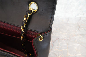 CHANEL/シャネル ダイアナマトラッセチェーンショルダーバッグ ラムスキン ブラック/ゴールド金具 ショルダーバッグ 700080004