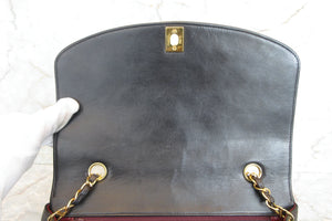 CHANEL/シャネル ダイアナマトラッセチェーンショルダーバッグ ラムスキン ブラック/ゴールド金具 ショルダーバッグ 700080004