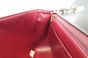 CHANEL/シャネル ダイアナマトラッセチェーンショルダーバッグ ラムスキン ブラック/ゴールド金具 ショルダーバッグ 700080004