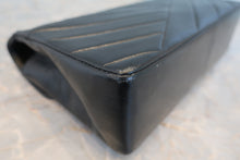 Load image into Gallery viewer, CHANEL  Bias stitch chain shoulder bag Lambskin Black/Gold hadware Shoulder bag 800060177
