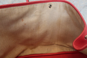 HERMES GARDEN PARTY PM Negonda leather Bougainvillier □P Engraving Tote bag 500110122