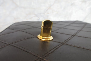 CHANEL/シャネル ビコローレバニティ ラムスキン ブラック/ゴールド金具 バニティ 700050083