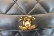 画像をギャラリービューアに読み込む, CHANEL/シャネル ダイアナマトラッセチェーンショルダーバッグ ラムスキン ブラック/ゴールド金具 ショルダーバッグ 700070064
