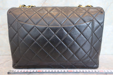 画像をギャラリービューアに読み込む, CHANEL/シャネル 中マトラッセシングルフラップチェーンショルダーバッグ ラムスキン ブラック/ゴールド金具 ショルダーバッグ 700110114
