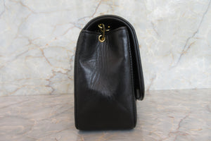 CHANEL/シャネル ダイアナマトラッセチェーンショルダーバッグ ラムスキン ブラック/ゴールド金具 ショルダーバッグ 700080003