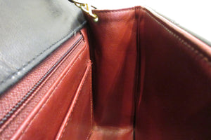 CHANEL/シャネル ダイアナマトラッセチェーンショルダーバッグ ラムスキン ブラック/ゴールド金具 ショルダーバッグ 700090032