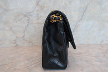 將圖片載入圖庫檢視器 CHANEL/シャネル マトラッセWフラップWチェーンショルダーバッグ ラムスキン ブラック/ゴールド金具 ショルダーバッグ 700060271
